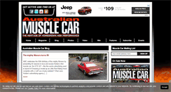 Desktop Screenshot of musclecarmag.com.au